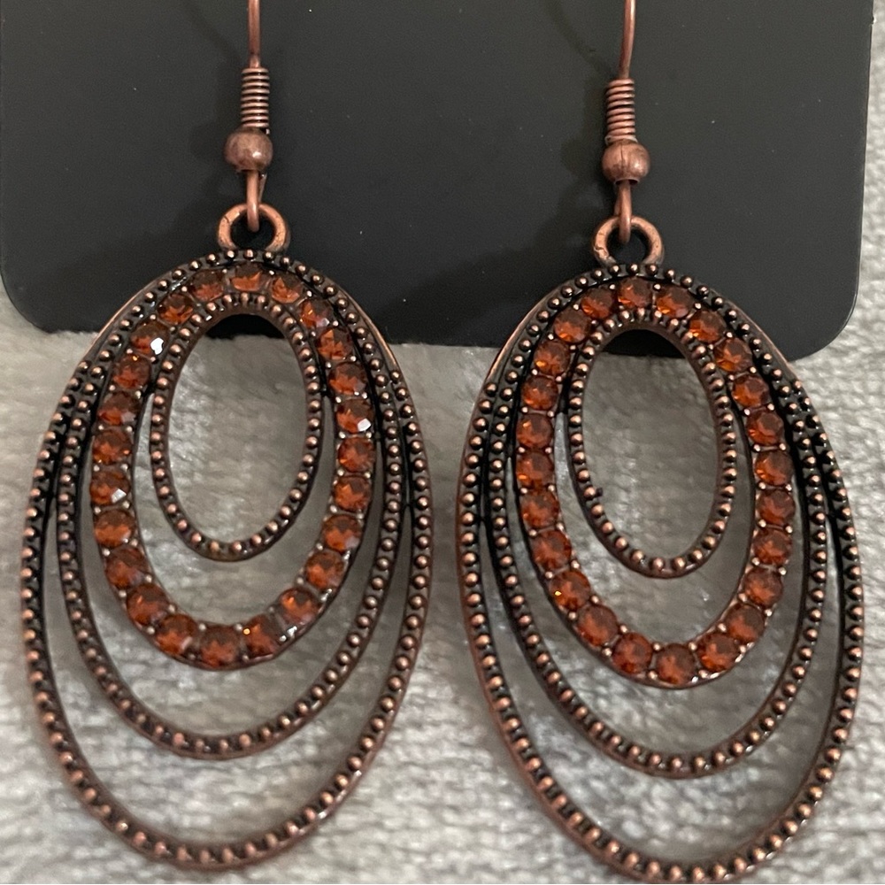 Paparazzi Copper Earrings